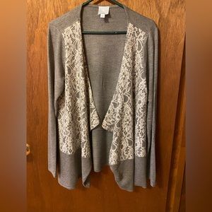 Sunday Lace Front Cardigan